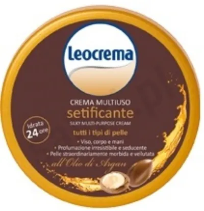 Leocrema Crema Mutiuso Setificante (Krem z olejem arganowym, kwasami tłuszczowymi omega 3 oraz witaminą A i E)