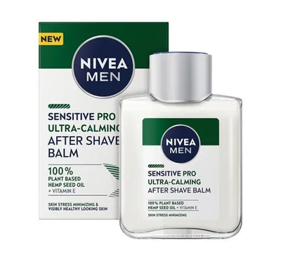 Nivea Men, Sensitive Pro, Ultra-Calming After Shave Balm (Balsam po goleniu z olejem z konopi)
