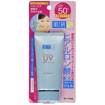 Hada Labo Tokyo UV Creamy Gel SPF 50+ PA ++++ (Krem - żel przeciwsłoneczny)