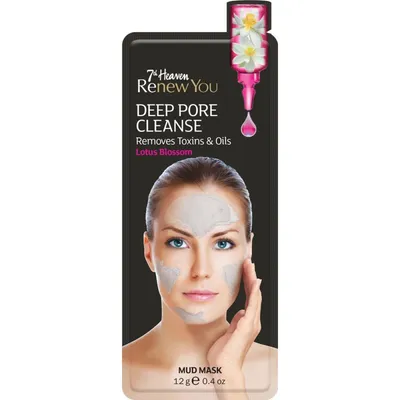7th Heaven Renew You, Deep Pore Cleanse Mask Lotus Blossom (Maska oczyszczająca)
