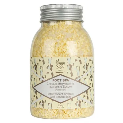 Peggy Sage Foot Spa, Effervescent Crystals (Musujące kryształki do kąpieli stóp)