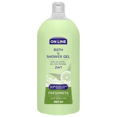 On Line Freshness Bath & Shower Gel (Płyn do kąpieli i żel pod prysznic 2 w 1)