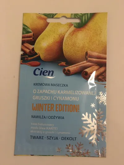 Cien Winter Edition!, Kremowa maseczka nawilżająco-odżywiająca