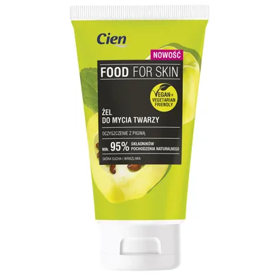 Cien Food for Skin, Żel do mycia twarzy `Oczyszczenie z pigwą`