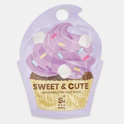 Sinsay Sweet & Cute Marshmallow Face Mask (Maska nawilżająca do twarzy)