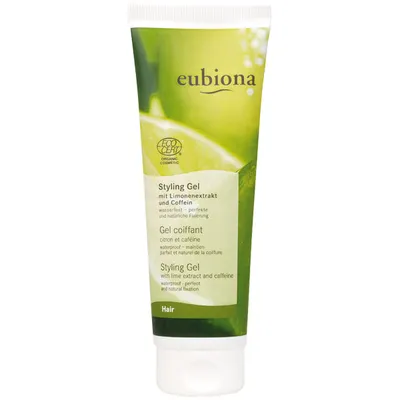 Eubiona Styling Gel mit Limonene Extract & Caffeine (Żel do stylizacji włosów z wyciągiem z limonki i kofeiną)