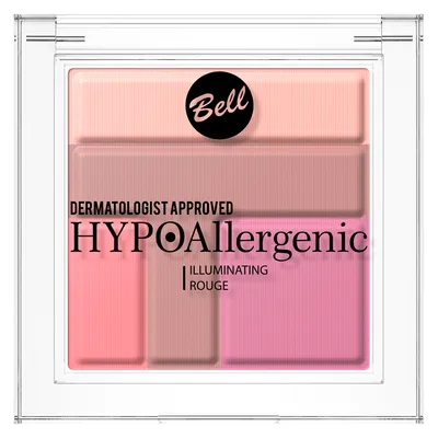 Bell HYPOAllergenic, Illuminating Rouge (Hypoalergiczny róż rozświetlający)