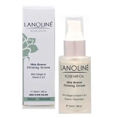 Lanoline Rosehip Oil, Skin Renew Firming Serum with Chamomile and Manuka Honey (Intensywne serum pod oczy z rumiankiem i miodem manuka)
