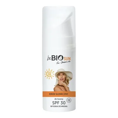 beBIO Sun, Krem do twarzy z filtrem słonecznym SPF 30