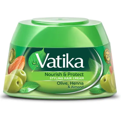 Dabur Vatika, Nourish & Protect Styling Hair Cream (Pasta do stylizacji włosów słabych i wypadających)