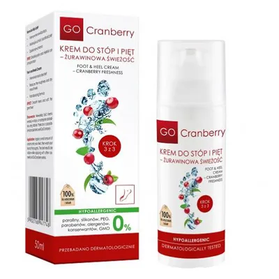 Go Cranberry Pełna pielęgnacja krem do stóp