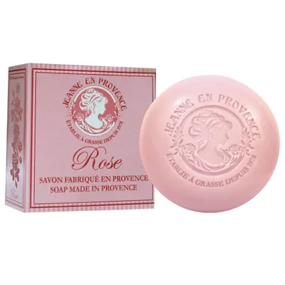 Jeanne En Provence Soap Made in Provence (Tradycyjne  luksusowe francuskie mydło różane)