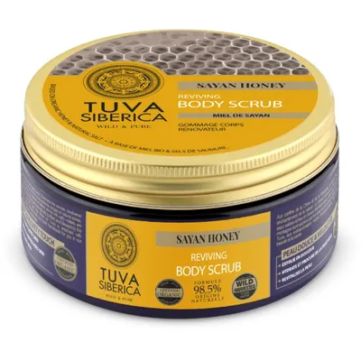 Natura Siberica Tuva Siberica, Sayan Honey, Reviving Body Scrub (Rewitalizujący peeling do ciała)