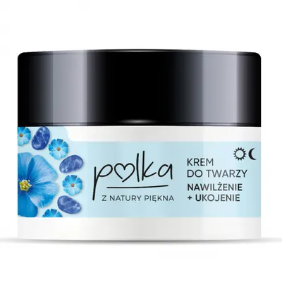 Polka Len, Krem do twarzy na dzień i noc `Nawilżenie + ukojenie`