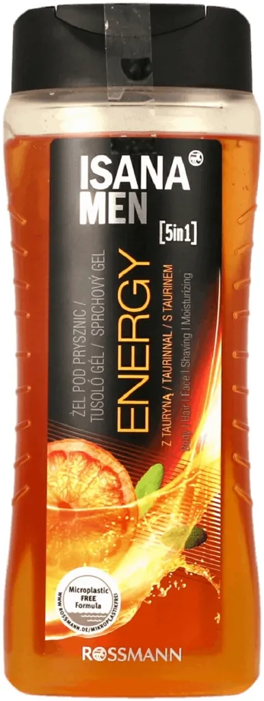 Isana Men, Shower Gel 5 in 1 (różne zapachy)