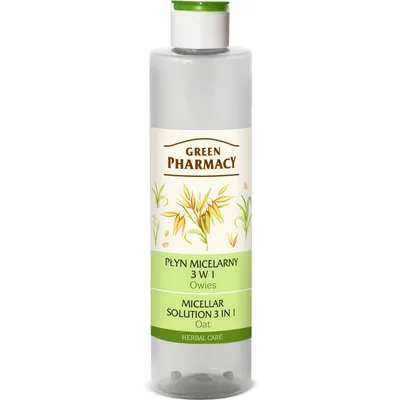 Green Pharmacy Płyn micelarny 3 w 1 `Owies`