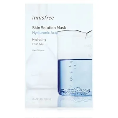 Innisfree Skin Solution Mask Hyaluronic Acid Facial Sheet Mask (Maseczka w płachcie z kwasem hialuronowym)