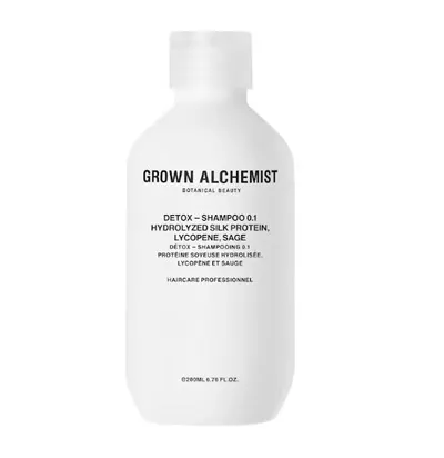 Grown Alchemist Detox Shampoo 0.1 Hydrolyzed Silk Protein, Lycopene, Sage (Szampon do włosów)