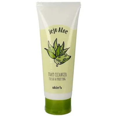 SKIN79 Jeju Aloe, Foam Cleanser (Pianka myjąca do twarzy)