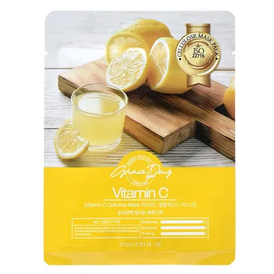 Grace Day Vitamin C Cellulose Mask (Maska w płachcie `Witamina C`)