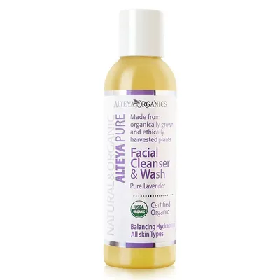 Alteya Organics Facial Cleanser & Wash Lavender (Mydło do twarzy z olejkiem eterycznym z lawendy)