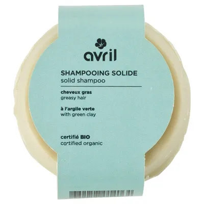 Avril Shampoing Solide pour Cheveux Gras (Szampon w kostce do przetłuszczających się włosów)
