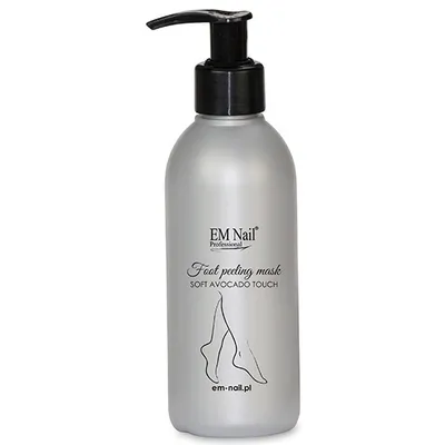 EM Nail Foot Peeling Mask Soft Avocado Touch (Peeling do stóp)