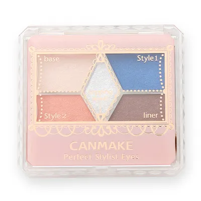 Canmake Tokyo Perfect Stylist Eyes, Eyeshadow Palette (Paleta 5 cieni do powiek)