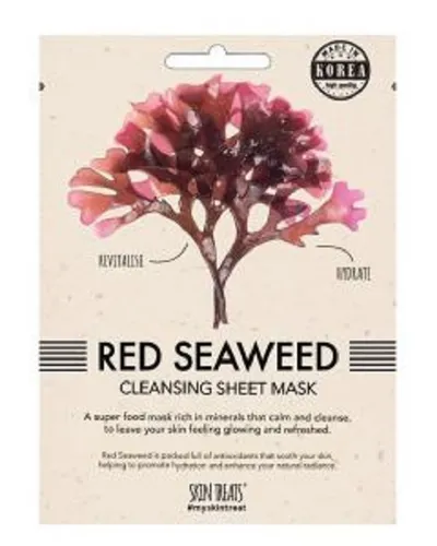 Skin Treats Superfood Red Seaweed Cleansig Sheet Mask (Maseczka do twarzy oczyszczająca)