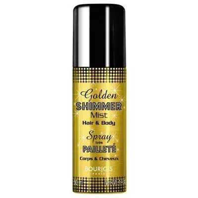 Bourjois Golden Shimmer Mist Hair & Body (Złota mgiełka do ciała i włosów)