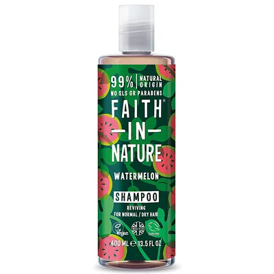 Faith In Nature Watermelon Shampoo (Organiczny szampon do włosów normalnych i suchych z arbuza)