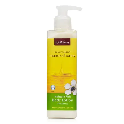 Wild Ferns Manuka Honey, Moisture Rich Body Lotion (Nawilżająco-odżywcze mleczko do ciała z miodem manuka)