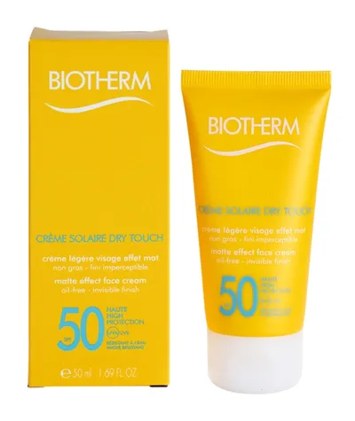 Biotherm Creme Solaire Dry Touch SPF 50 [Matte Effect Face Cream] (Krem matujący do opalania twarzy)