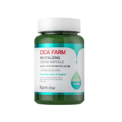 FarmStay Cica Farm, Revitalizing Cream Ampoule (Kremowa koreańska ampułka rewitalizująca do twarzy)