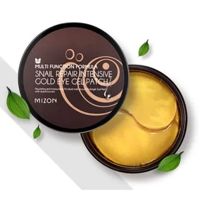 Mizon Snail Repair, Intensive Gold Eye Gel Patch (Płatki pod oczy)