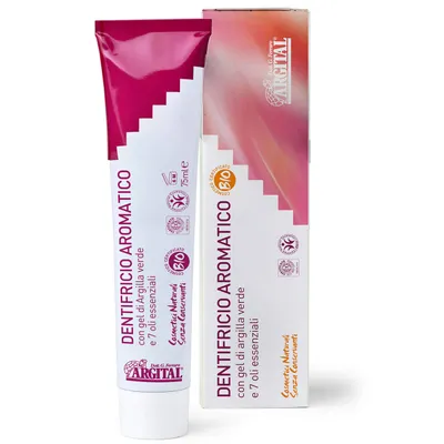Argital Dentifricio Aromatico [Aromatic Tootphaste] (100% naturalna pasta aromatyczna na bazie 8 esencji olejków)