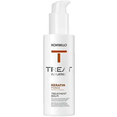 Montibello Treat Naturtech, Keratin Force, Treatment Balm (Keratynowy balsam odbudowująco-wzmacniający)