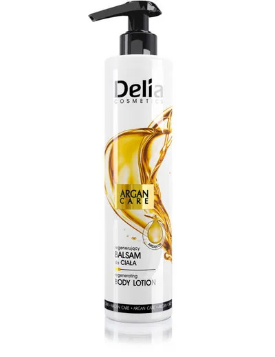 Delia Argan Care, Regenerujący balsam do ciała z olejem arganowym