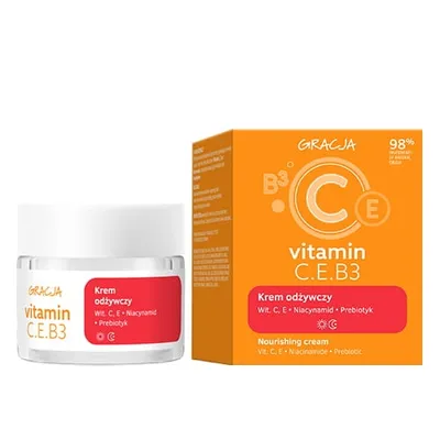 Miraculum Gracja, Vitamin C. E. B3 Nourishing Cream (Krem odżywczy)