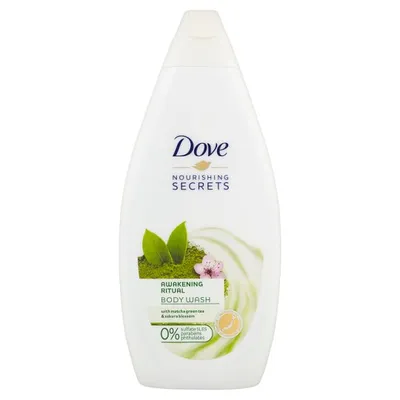 Dove Nourishing Secrets, Awakening Ritual Matcha Tea & Sakura Blossom Body Wash (Żel pod prysznic)