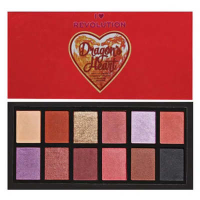 I Heart Revolution Dragons Heart Eyeshadow Palette (Paleta cieni do powiek)