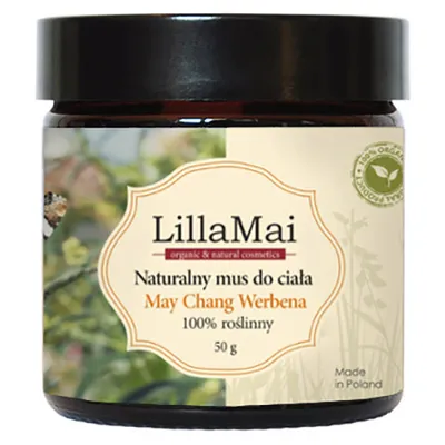 Lilla Mai Naturalny mus do ciała `May Chang Werbena`
