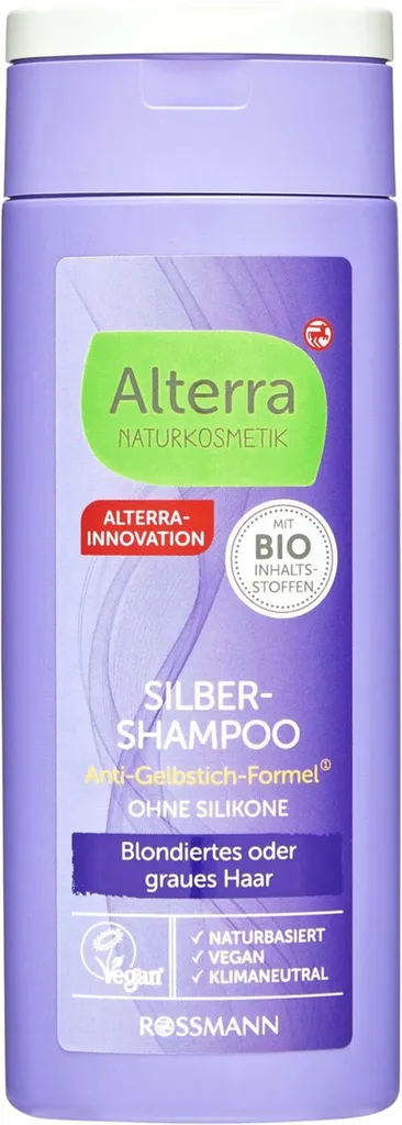 Alterra Silber-Shampoo (Srebrny szampon do włosów blond)
