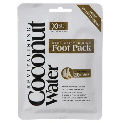 XBC Revitalising Coconut Water Deep Moisturising Foot Pack (Maska do stóp)