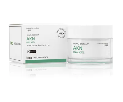 Innoaesthetics Inno-Derma, AKN Day Gel (Żel korygujący niedoskonałości skóry tłustej i trądzikowej)
