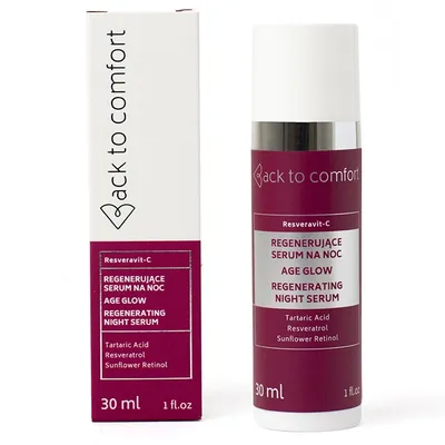 Back To Comfort Resveravit-C, Regenerujące serum z retinolem na noc `Age Glow`