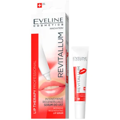 Eveline Cosmetics Lip Therapy Professional, Revitallum, Intensywnie regenerujące serum do ust