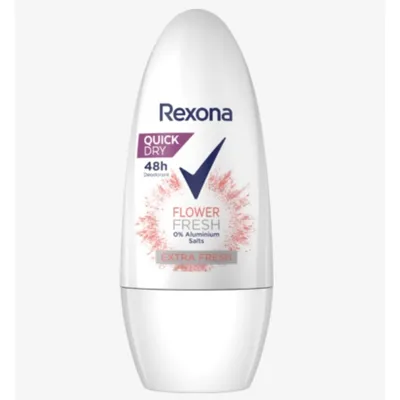 Rexona Flower Fresh deodorant Roll-on 48h (Dezodorant w kulce o kwiatowym zapachu)
