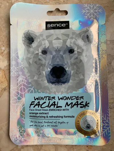 Sence Beauty Winter Wonder Facial Mask Face Sheet Mask (Maseczka w płachcie)
