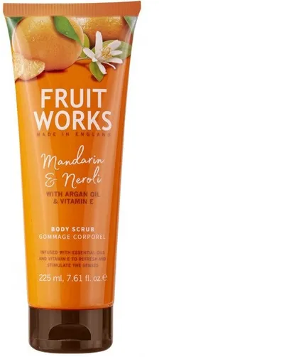 Grace Cole Fruit Works, Mandarin & Neroli Body Scrub (Peeling do ciała `Mandarynka i neroli`)